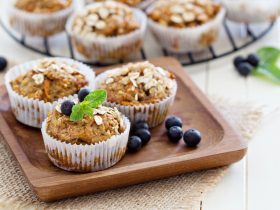 Healthy breakfast muffins