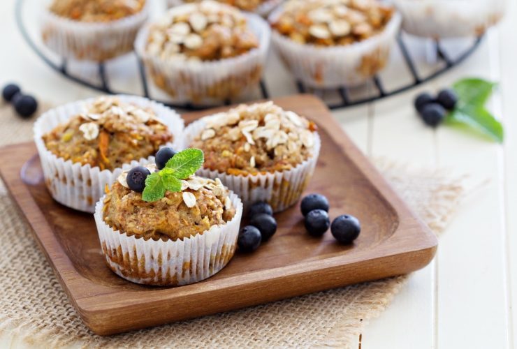 Healthy breakfast muffins